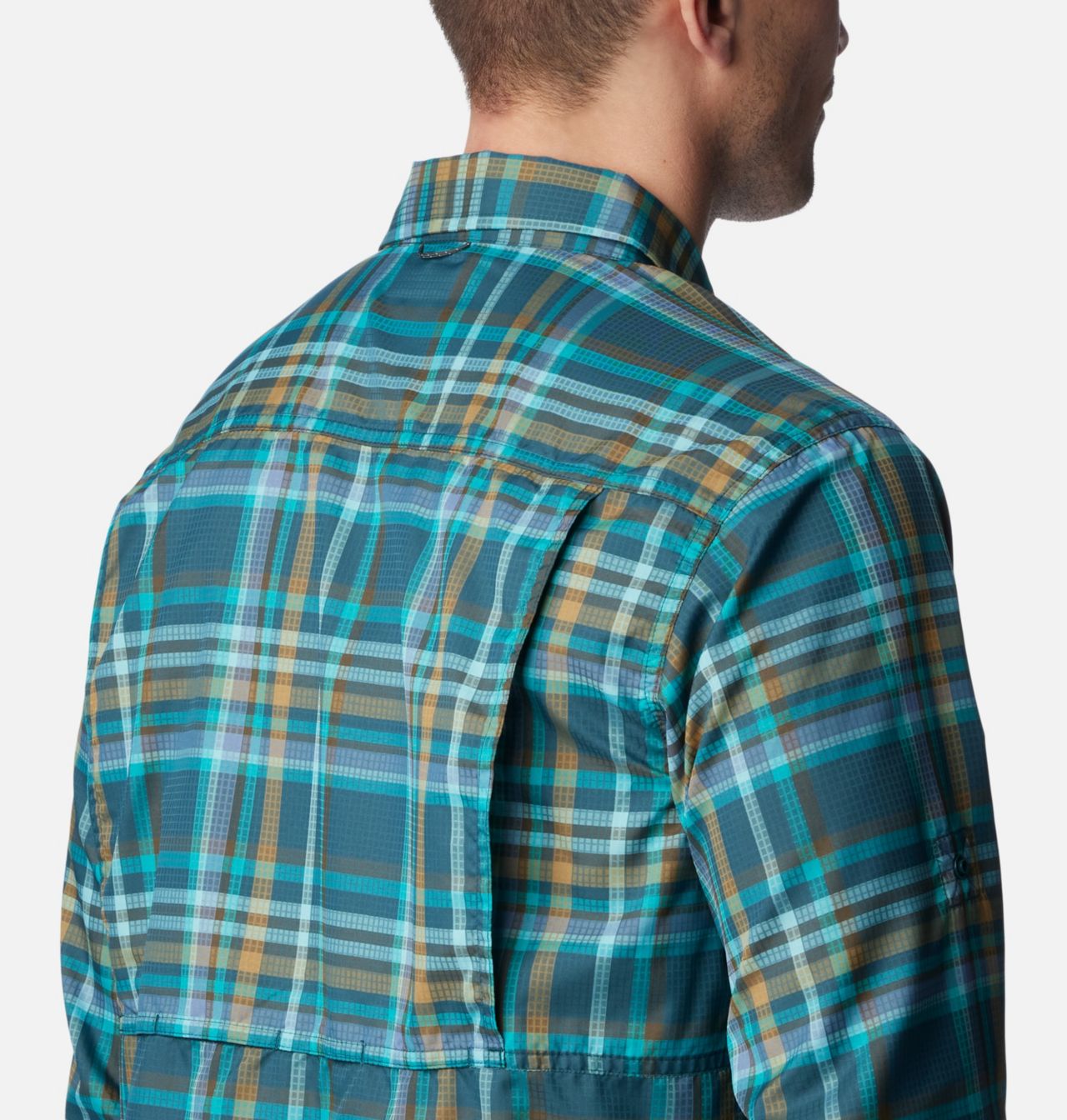 Men's Silver Ridge™ Utility Lite Plaid Long Sleeve Shirt 5