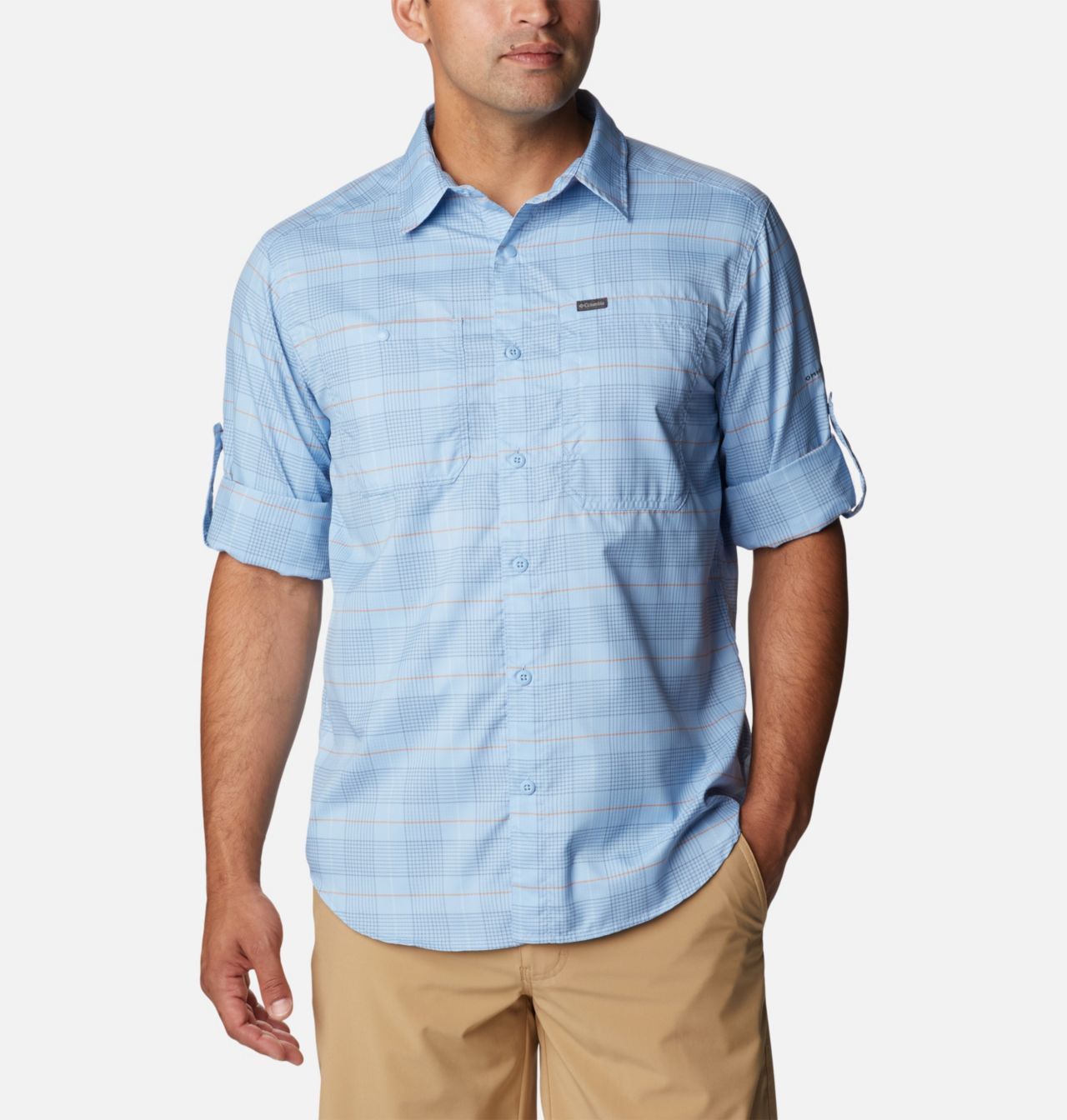 Men's Silver Ridge™ Utility Lite Plaid Long Sleeve Shirt 6
