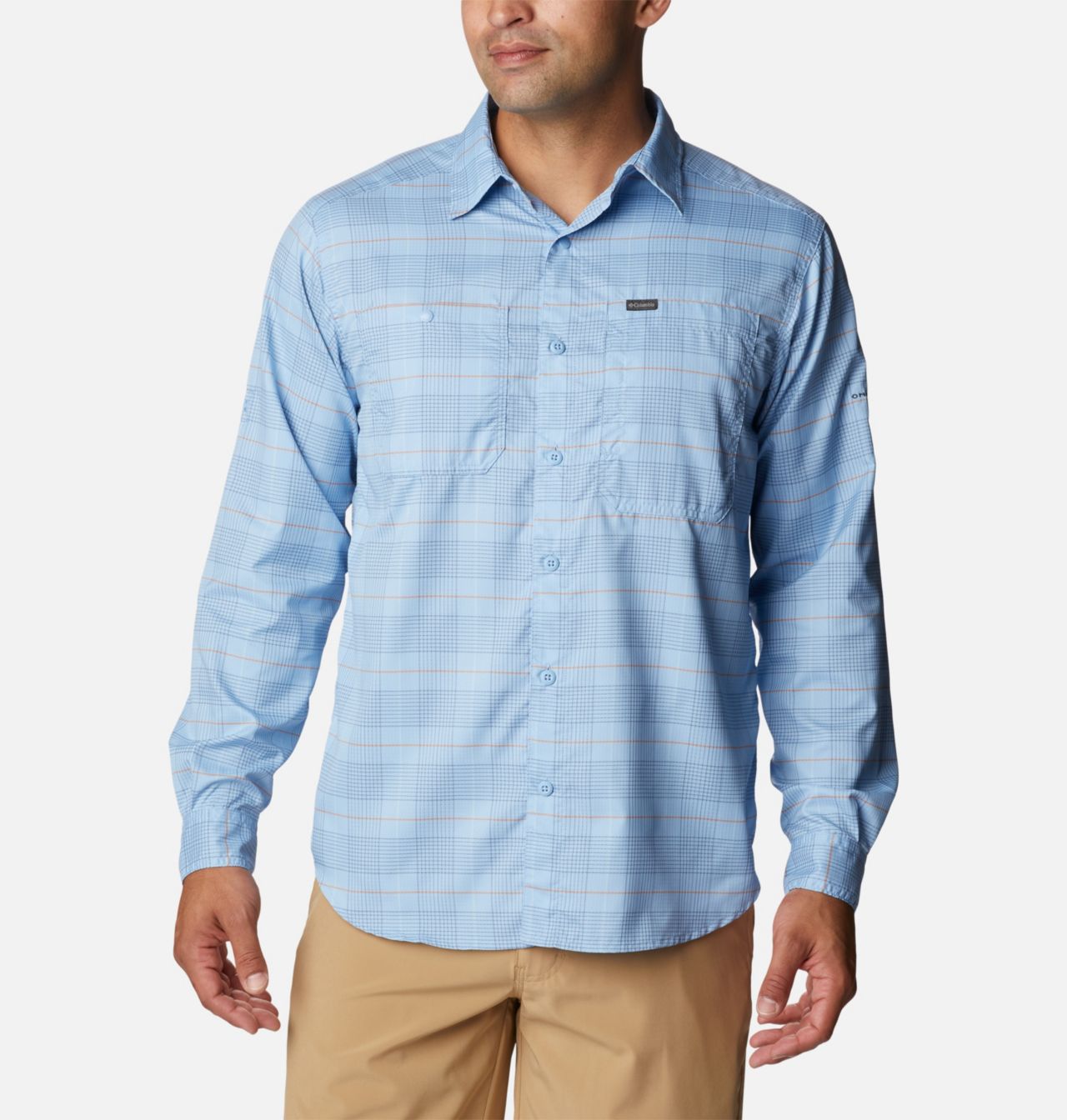 Men's Silver Ridge™ Utility Lite Plaid Long Sleeve Shirt 1