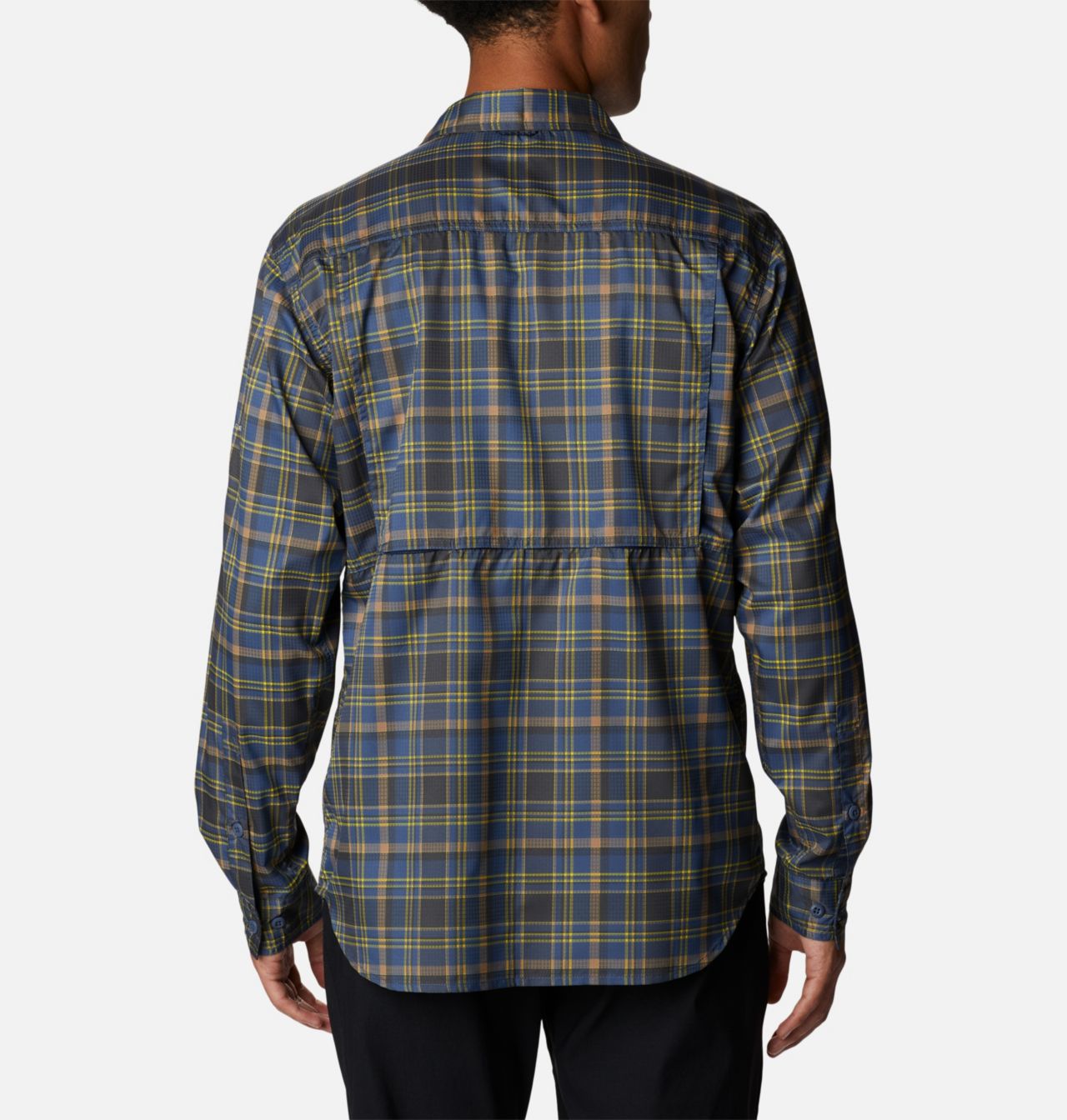 Men's Silver Ridge™ Utility Lite Plaid Long Sleeve Shirt 2