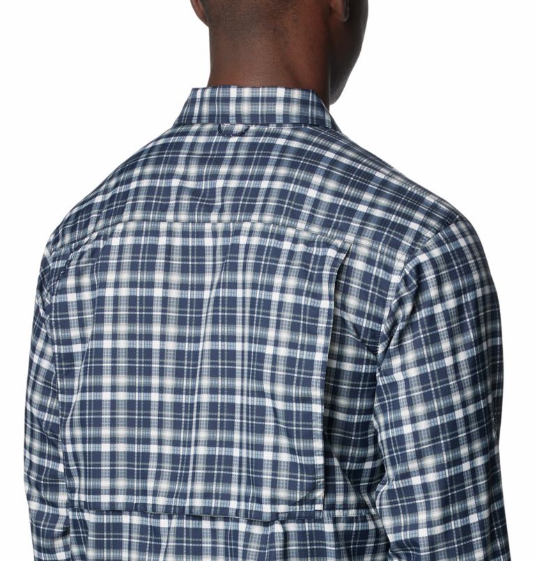 Camisa a cuadros Silver Ridge Utility Lite para hombre, Color: Collegiate Navy Multi Plaid, image 5
