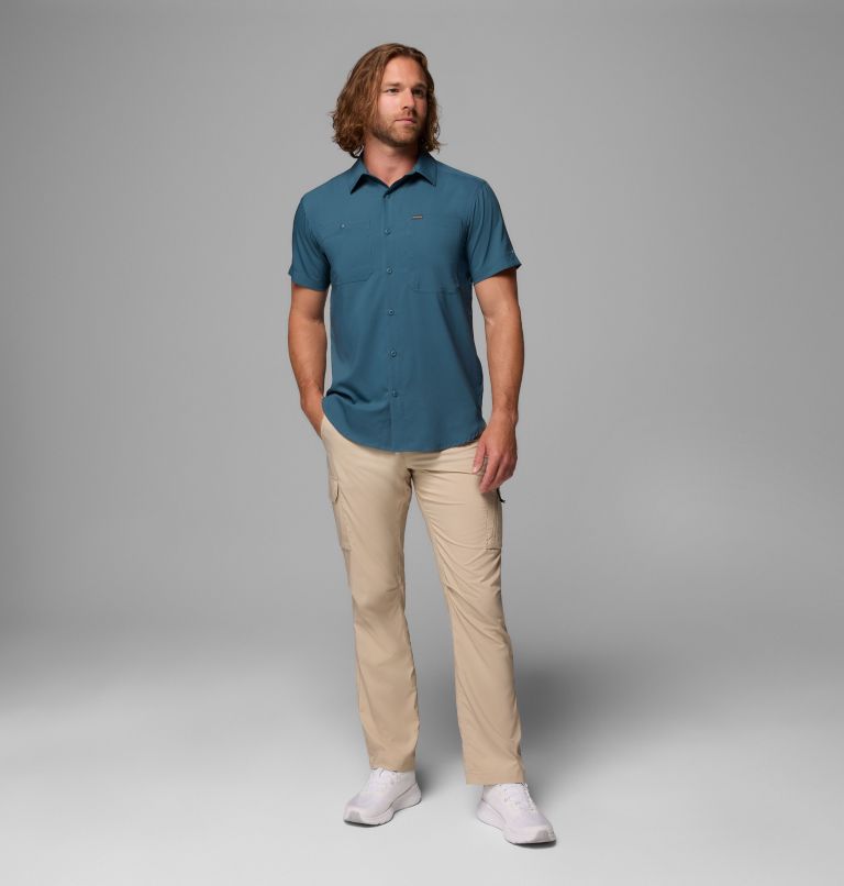 Men's Silver Ridge Utility Pants, Color: Ancient Fossil, image 2