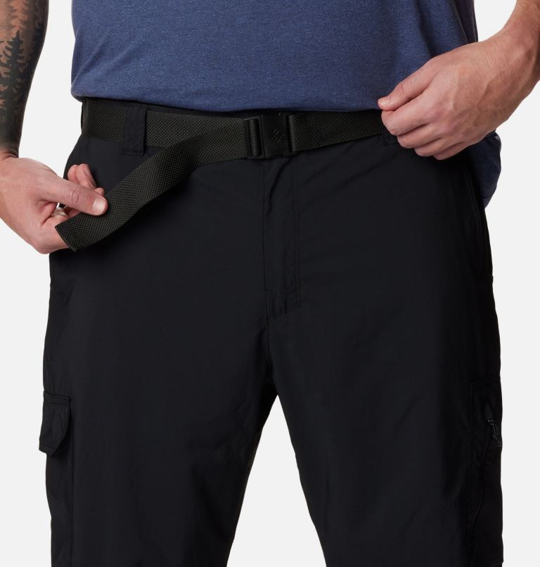Men's Silver Ridge Utility Hiking Trousers - Extended Size, Color: Black, image 4