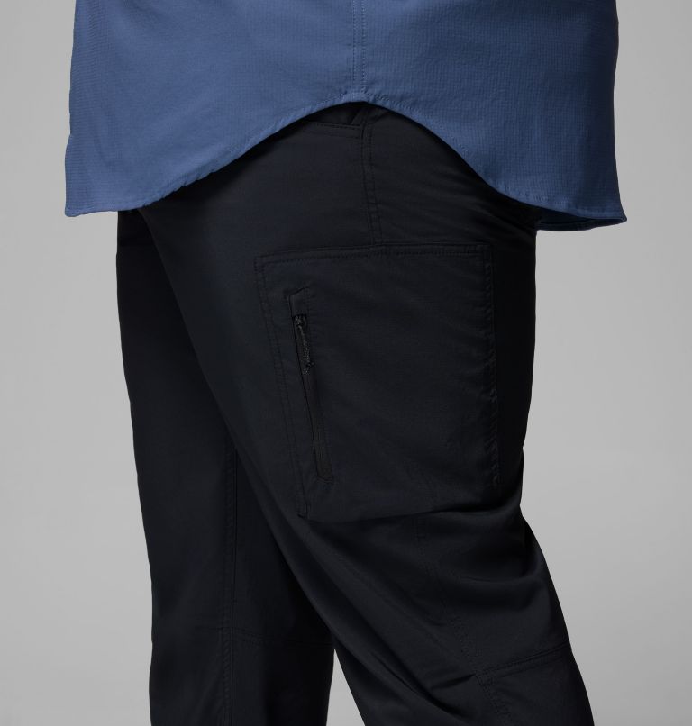 Men's Silver Ridge Utility Hiking Trousers - Extended Size, Color: Black, image 7