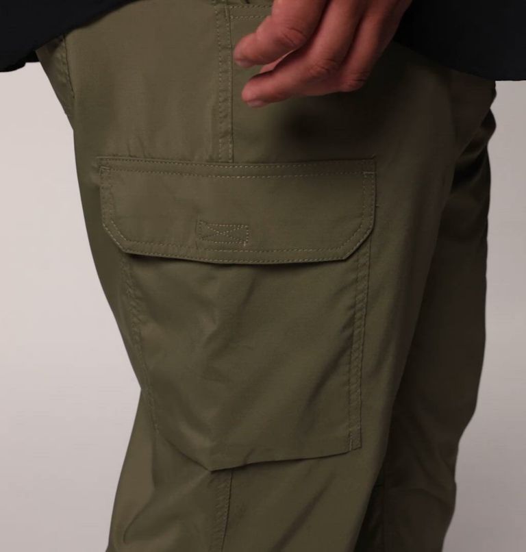 Pantalon de Randonnée Fonctionnel Silver Ridge Homme - Grande Taille, Color: Stone Green