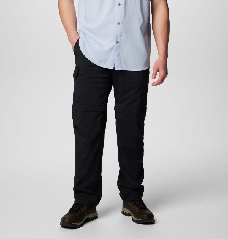 Men's Silver Ridge Utility Convertible Pants, Color: Black, image 1