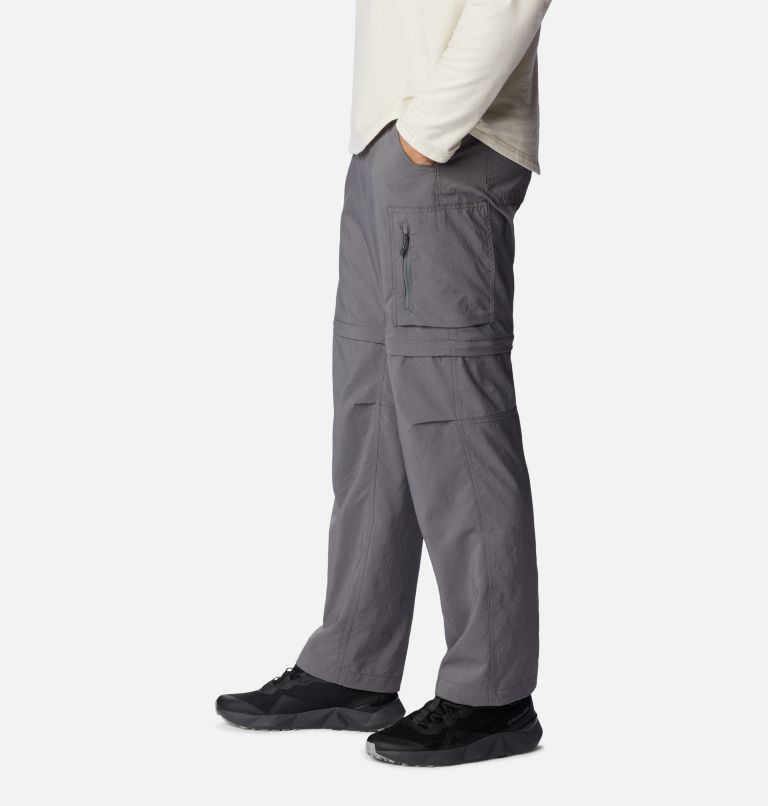 Thumbnail: Men's Silver Ridge Utility Convertible Pants, Color: City Grey, image 3