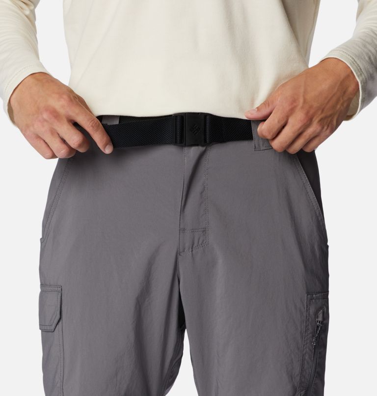 Thumbnail: Men's Silver Ridge Utility Convertible Pants, Color: City Grey, image 4