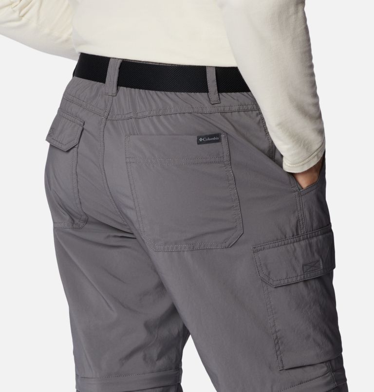 Men's Silver Ridge Utility Convertible Pants, Color: City Grey, image 5