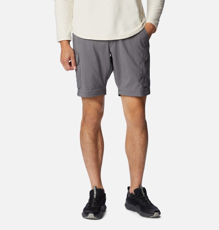 Thumbnail: Men's Silver Ridge Utility Convertible Pants, Color: City Grey, image 7