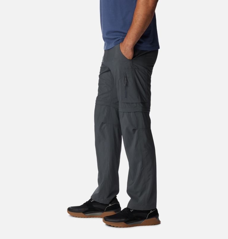 Thumbnail: Men's Silver Ridge Utility Convertible Pants, Color: Grill, image 3