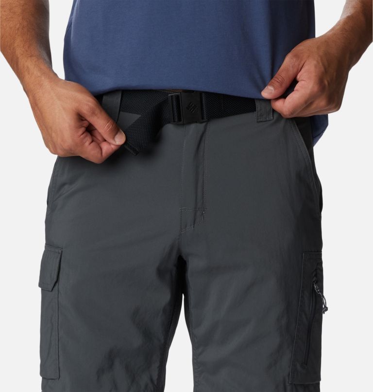 Men's Silver Ridge Utility Convertible Pants, Color: Grill, image 4