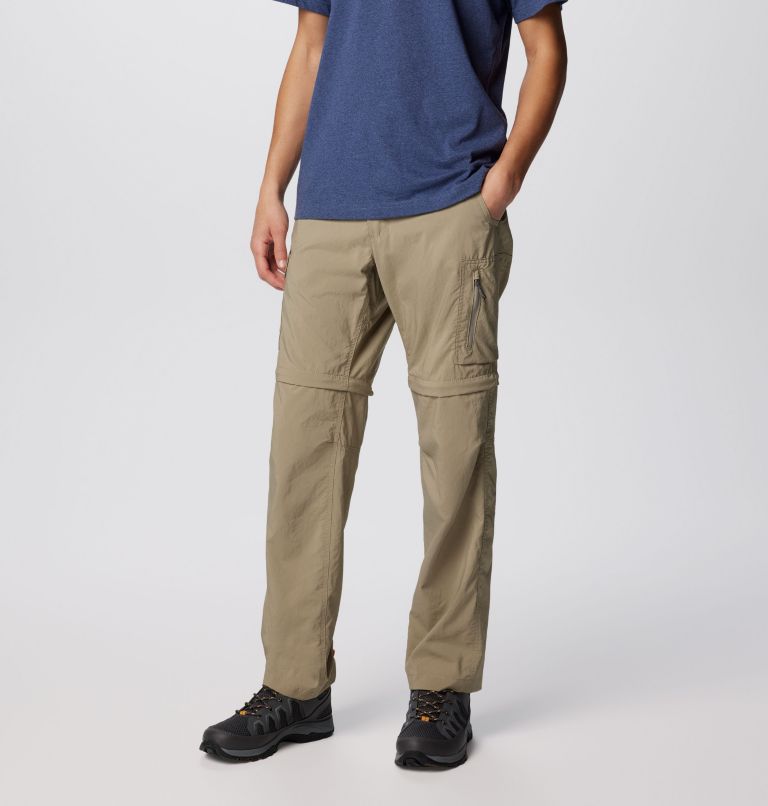 Men's Silver Ridge Utility Convertible Pants, Color: Tusk, image 4