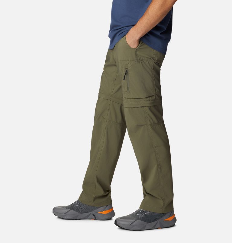 Thumbnail: Men's Silver Ridge Utility Convertible Pants, Color: Stone Green, image 3