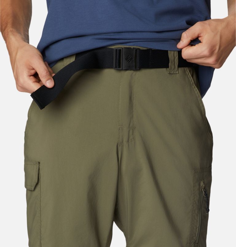 Thumbnail: Men's Silver Ridge Utility Convertible Pants, Color: Stone Green, image 4