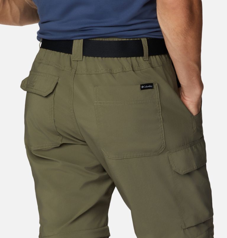 Thumbnail: Men's Silver Ridge Utility Convertible Pants, Color: Stone Green, image 5
