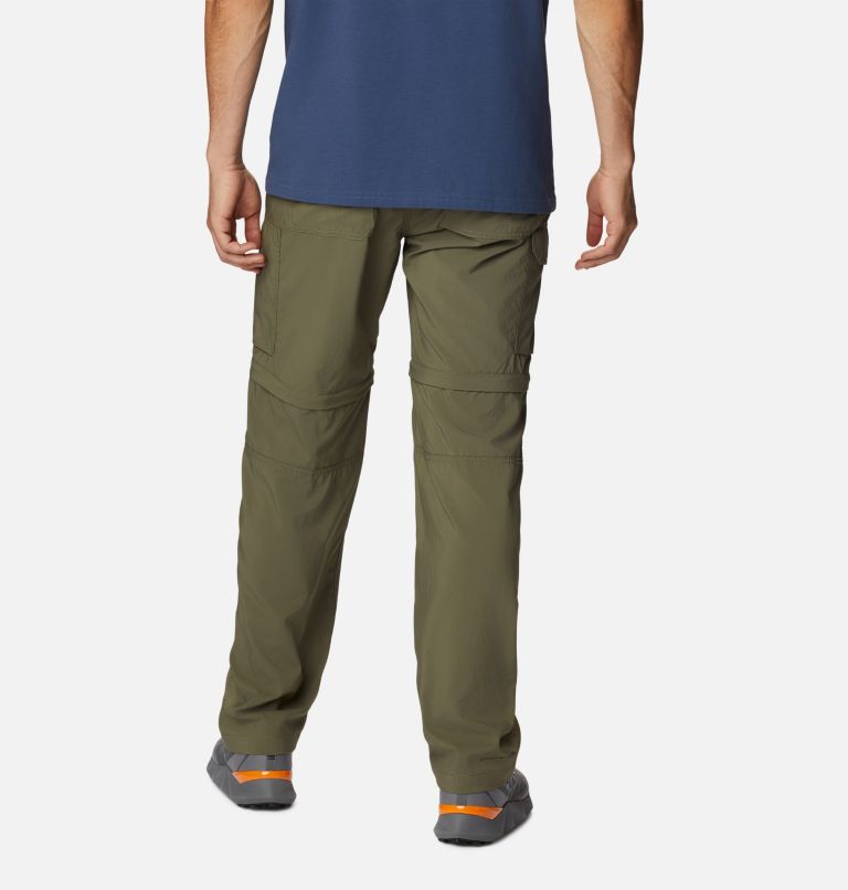 Men's Silver Ridge Utility Convertible Pants, Color: Stone Green, image 2
