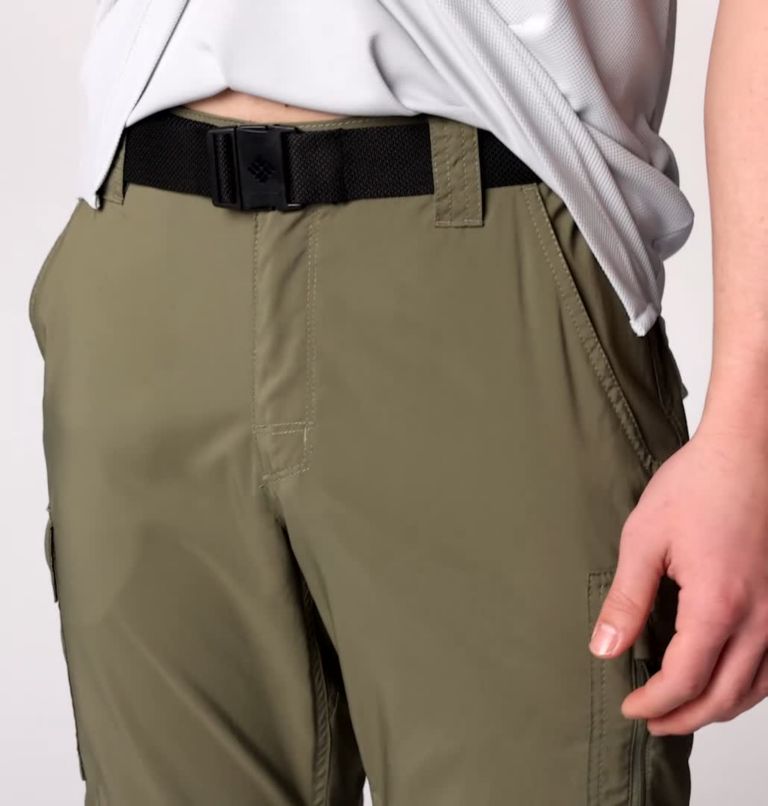 Men's Silver Ridge Utility Convertible Pants, Color: Stone Green