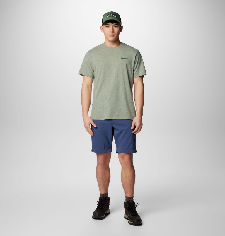 Men's Silver Ridge Utility Convertible Pants, Color: Dark Mountain, image 3