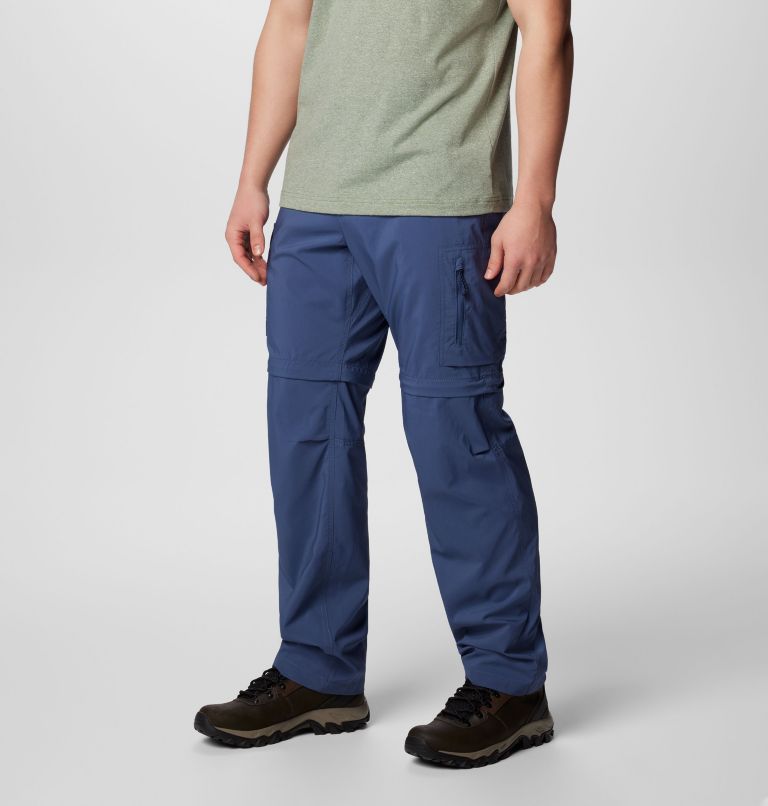Men's Silver Ridge Utility Convertible Pants, Color: Dark Mountain, image 4