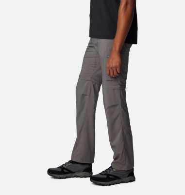Pantalón convertible de senderismo Silver Ridge Utility para hombre, Color: City Grey, image 7