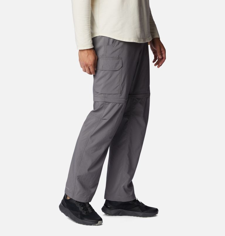 Thumbnail: Men's Silver Ridge Utility Convertible Hiking Trousers, Color: City Grey, image 8