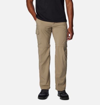 Pantalón convertible de senderismo Silver Ridge Utility para hombre, Color: Tusk, image 1