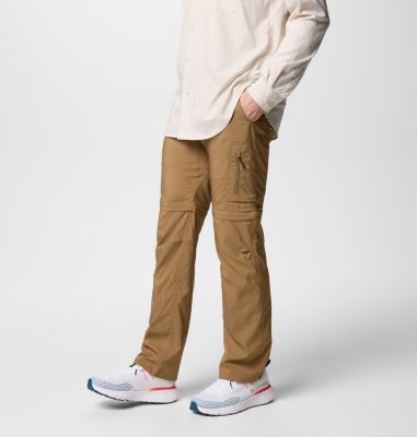 Pantalón convertible de senderismo Silver Ridge Utility para hombre, Color: Delta, image 4