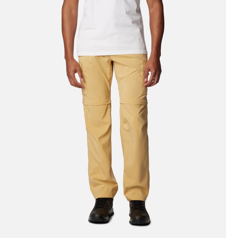 Men's Silver Ridge Utility Convertible Hiking Trousers, Color: Light Camel, image 1