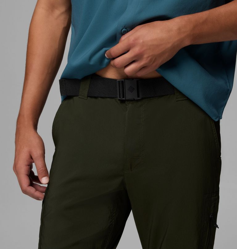 Men's Silver Ridge Utility Convertible Hiking Trousers, Color: Greenscape, image 6