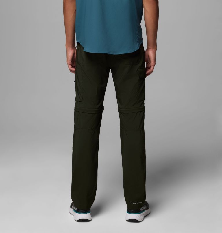 Men's Silver Ridge Utility Convertible Hiking Trousers, Color: Greenscape, image 3