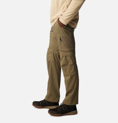 Pantalón convertible de senderismo Silver Ridge Utility para hombre, Color: Stone Green, image 19