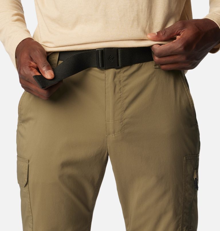 Men's Silver Ridge Utility Convertible Hiking Trousers, Color: Stone Green, image 4