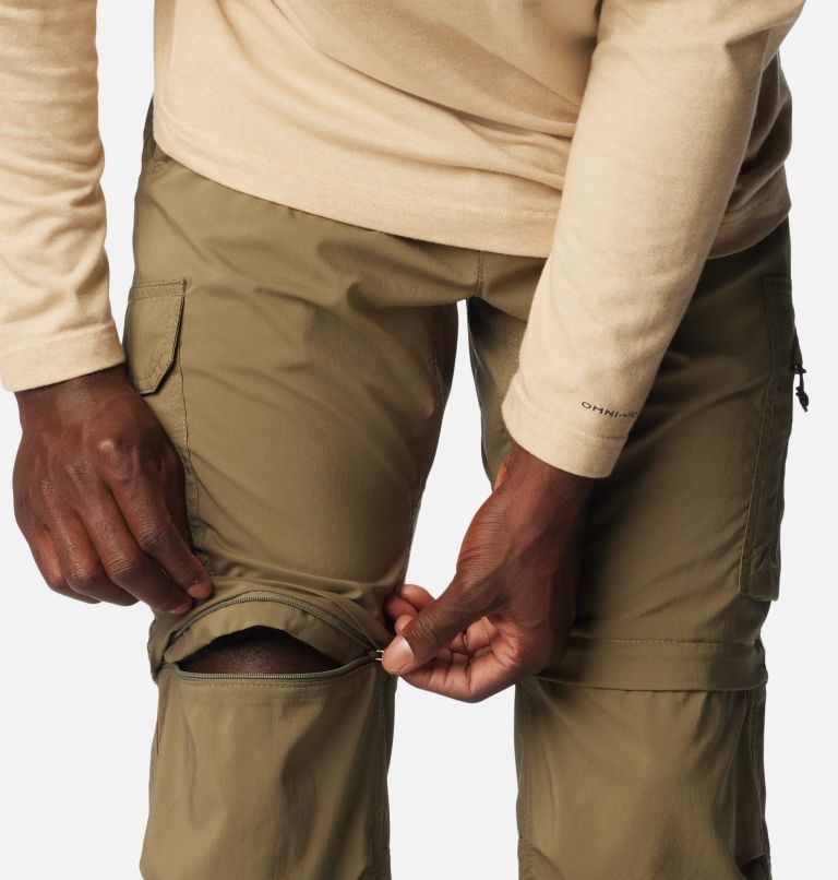 Thumbnail: Pantaloni da camminata convertibili Silver Ridge Utility da uomo, Color: Stone Green, image 6