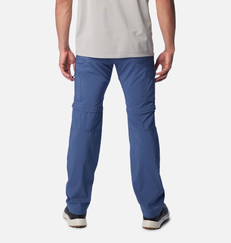 Men's Silver Ridge Utility Convertible Hiking Trousers, Color: Dark Mountain, image 2