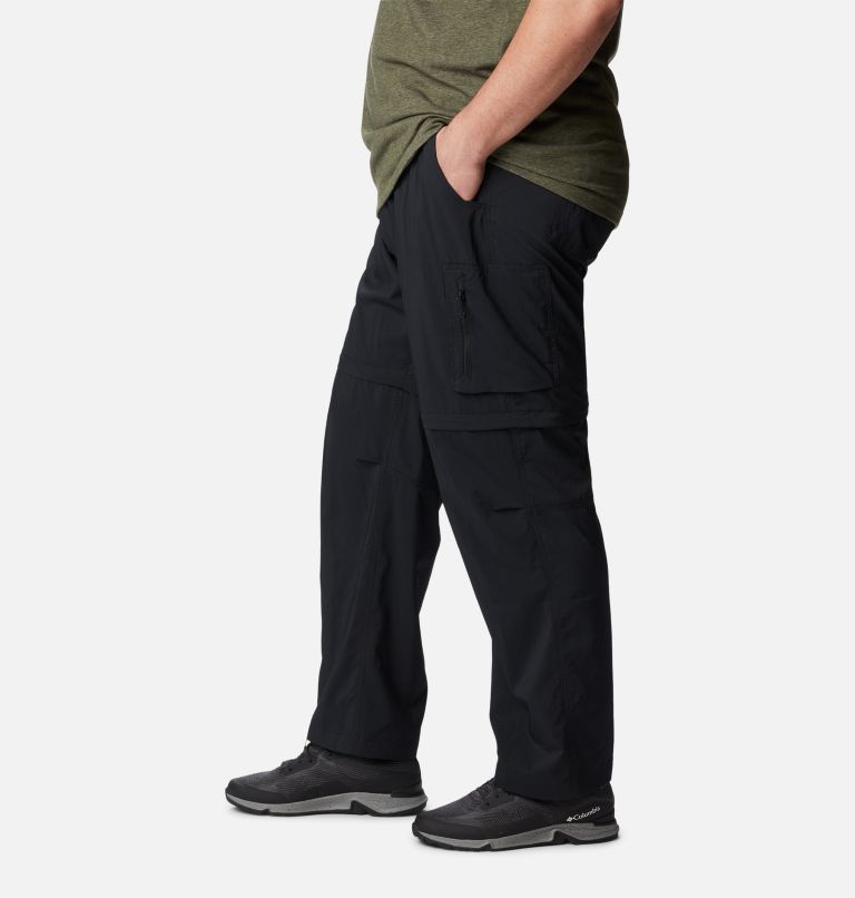 Thumbnail: Men's Silver Ridge Utility Convertible Pant - Big, Color: Black, image 3