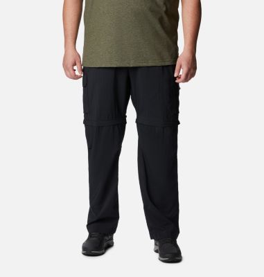 Pantalón convertible de senderismo Silver Ridge Utility para hombre - Talla grande, Color: Black, image 1