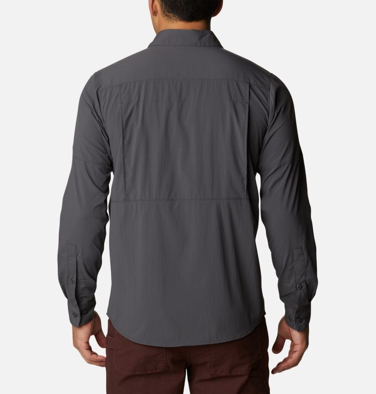 Thumbnail: Men's Newton Ridge II Long Sleeve Shirt, Color: Shark, image 2