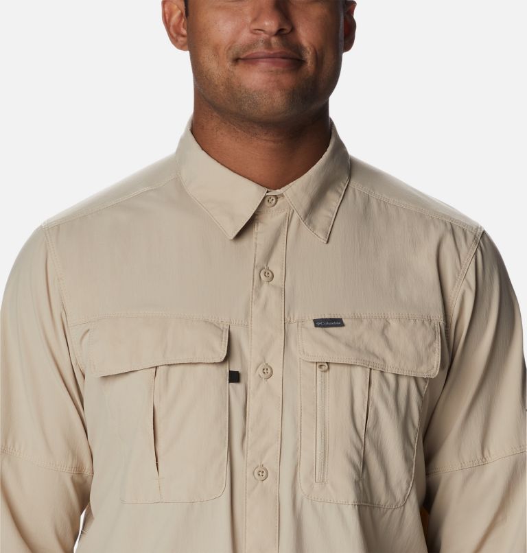 Newton Ridge II Long Sleeve | 271 | XXL, Color: Ancient Fossil, image 4