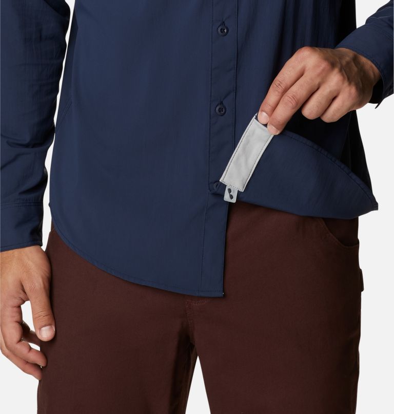 Chemise à manches longues Newton Ridge II Homme, Color: Collegiate Navy, image 7