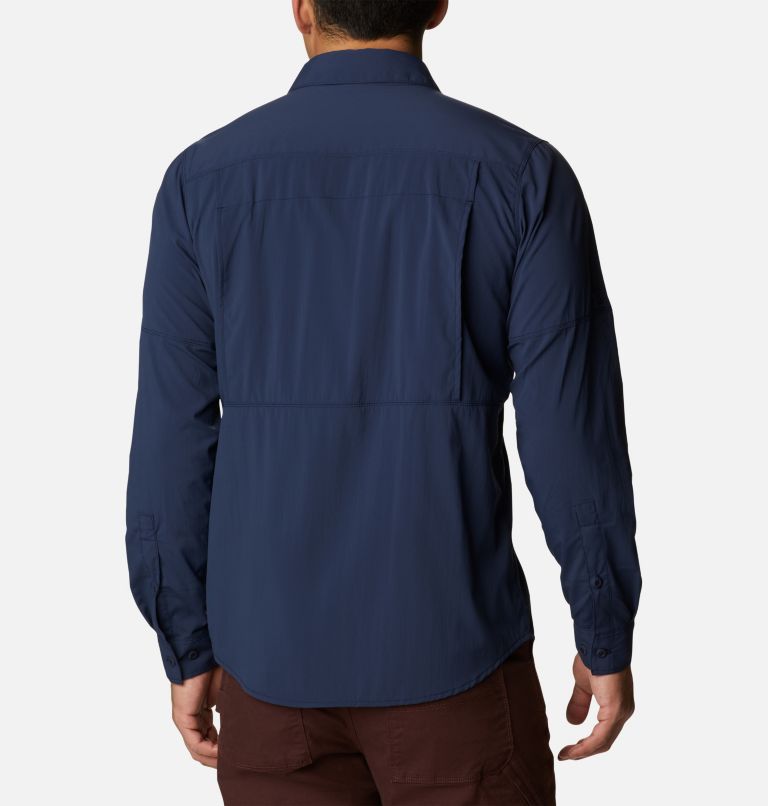Chemise à manches longues Newton Ridge II Homme, Color: Collegiate Navy, image 2
