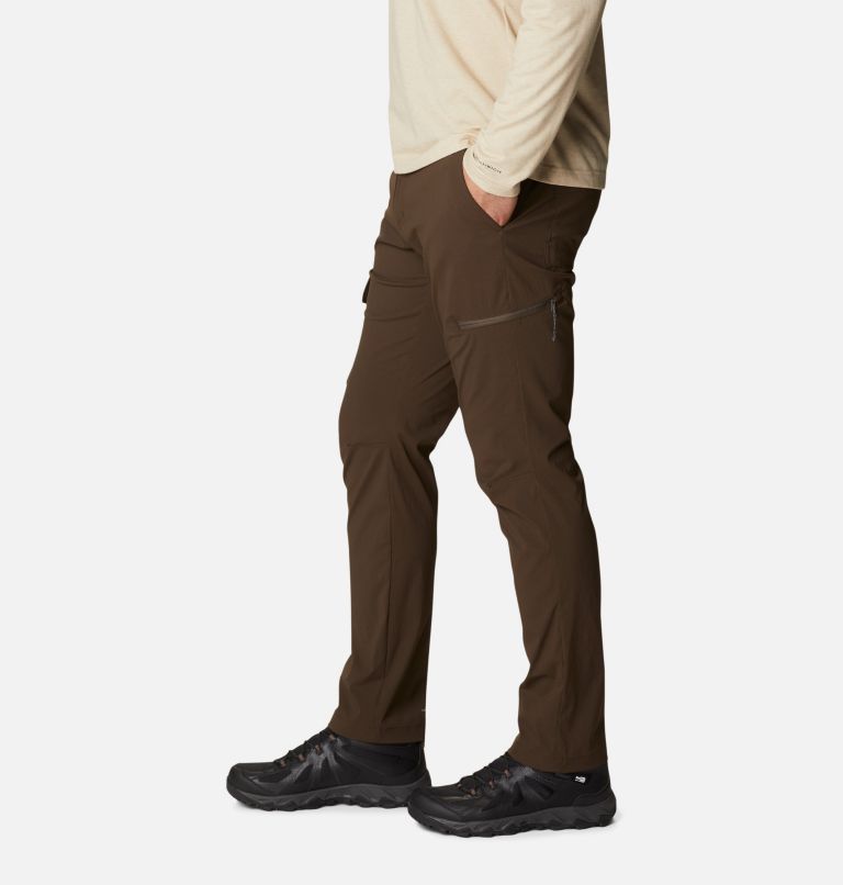 Men's Newton Ridge II Pants, Color: Cordovan, image 3