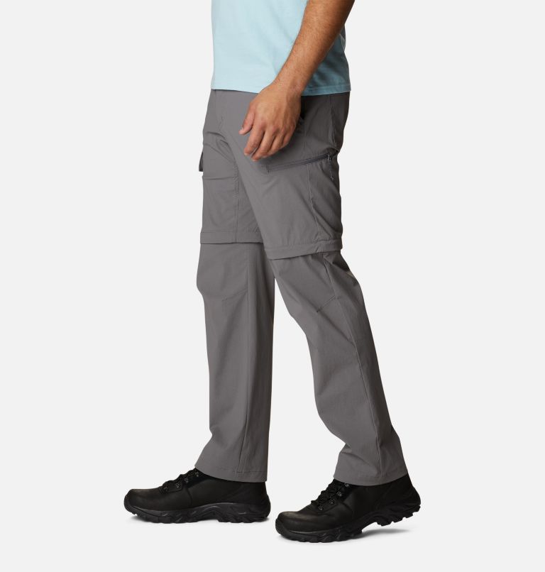 Men's Newton Ridge II Convertible Pants, Color: City Grey, image 3