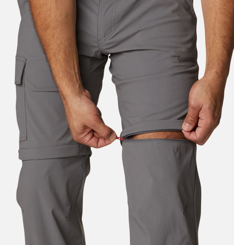 Men's Newton Ridge II Convertible Pants, Color: City Grey, image 6