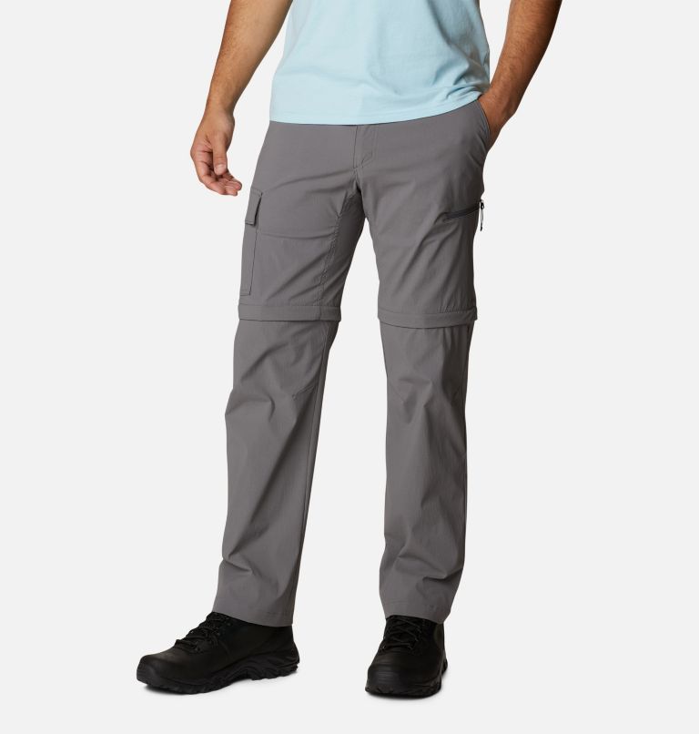 Men's Newton Ridge II Convertible Pants, Color: City Grey, image 1