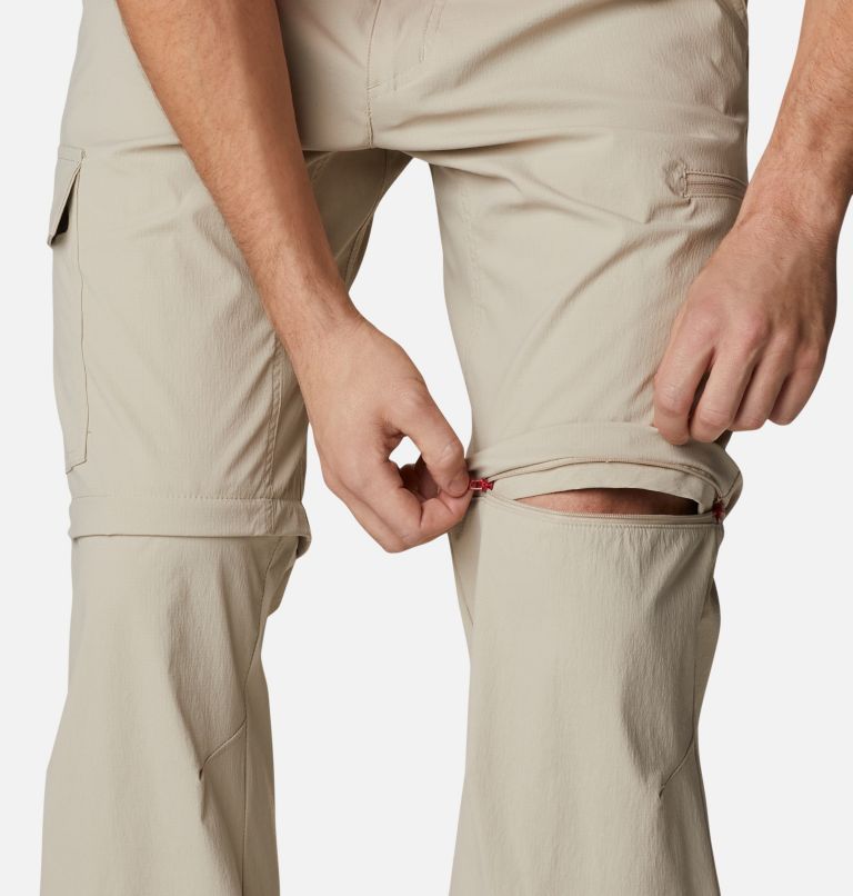 Thumbnail: Men's Newton Ridge II Convertible Pants, Color: Ancient Fossil, image 6