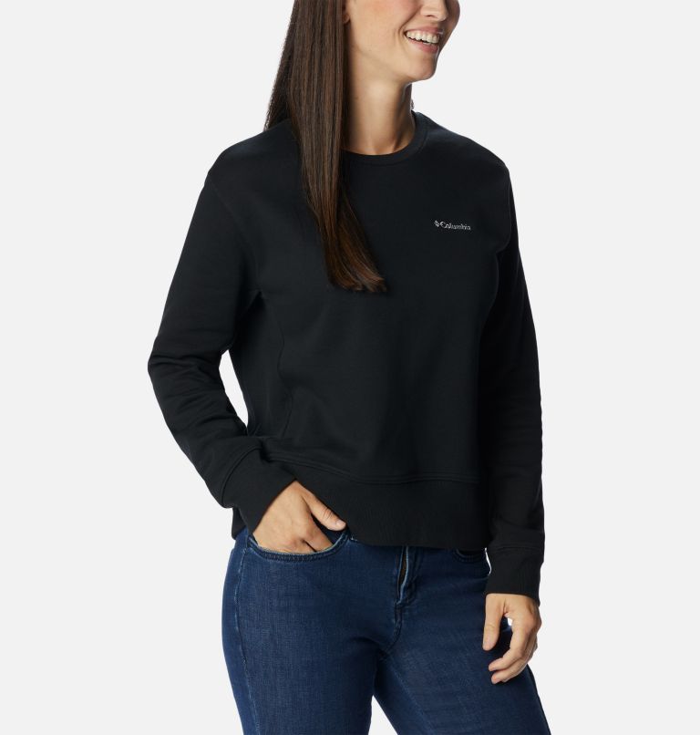Women's Lodge Crew IV Sweatshirt, Color: Black, image 5