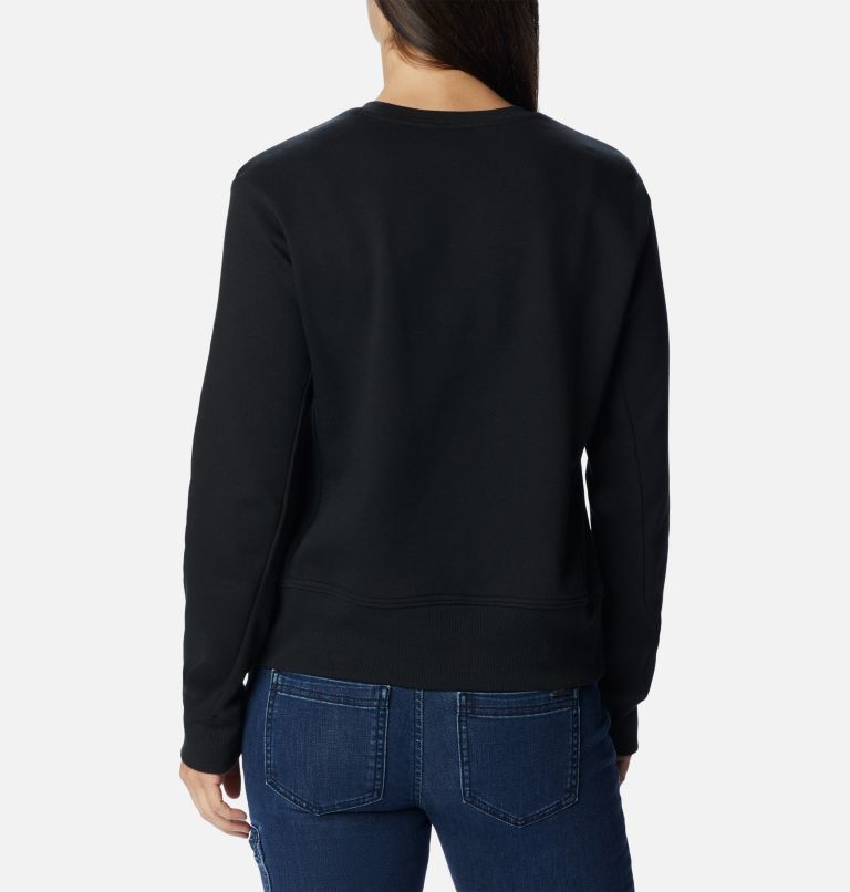 Women's Lodge Crew IV Sweatshirt, Color: Black, image 2