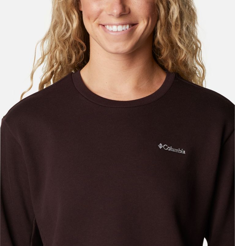 Women's Columbia Lodge Crew IV Sweatshirt, Color: New Cinder, image 4