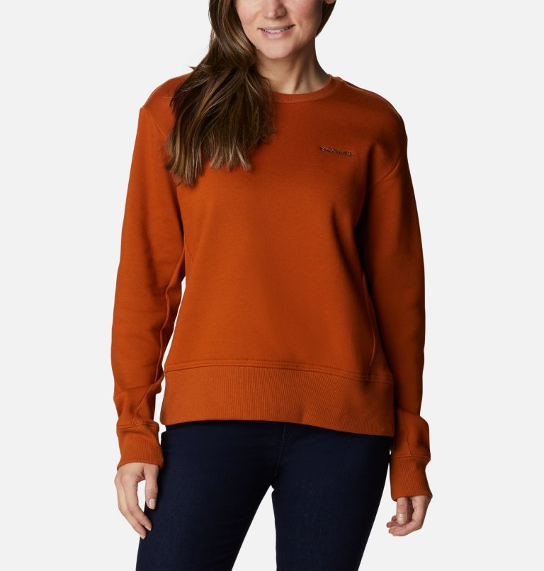 Thumbnail: Women's Columbia Lodge Crew IV Sweatshirt, Color: Warm Copper, image 1